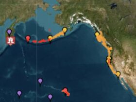 Tsunami warning California