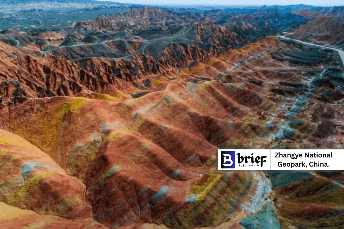 Painted Mountains in China